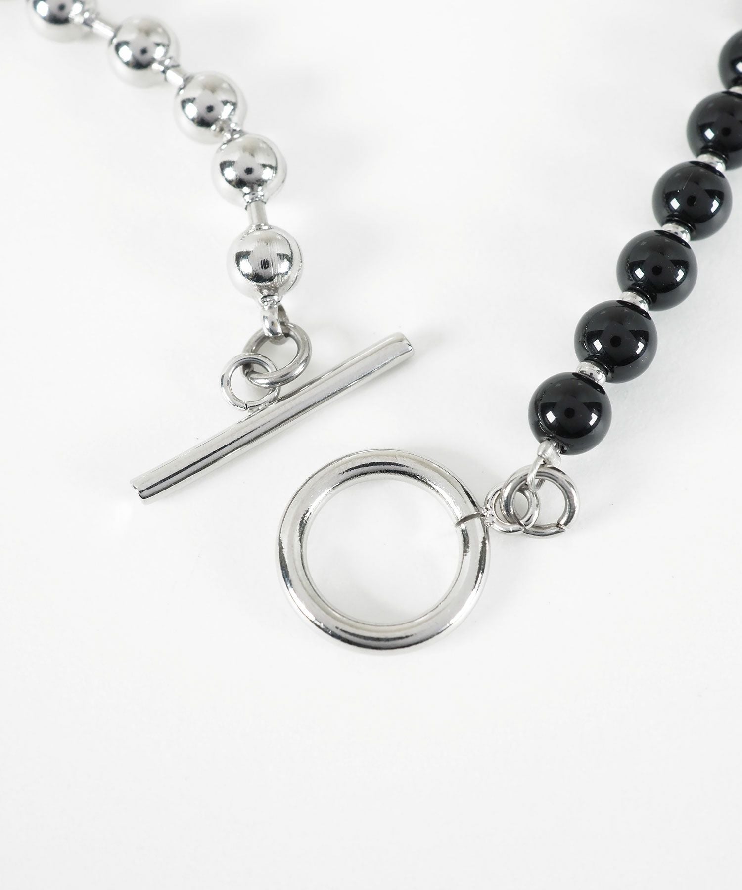 オニキス×ボールチェーンネックレス【MUK lucenzio】