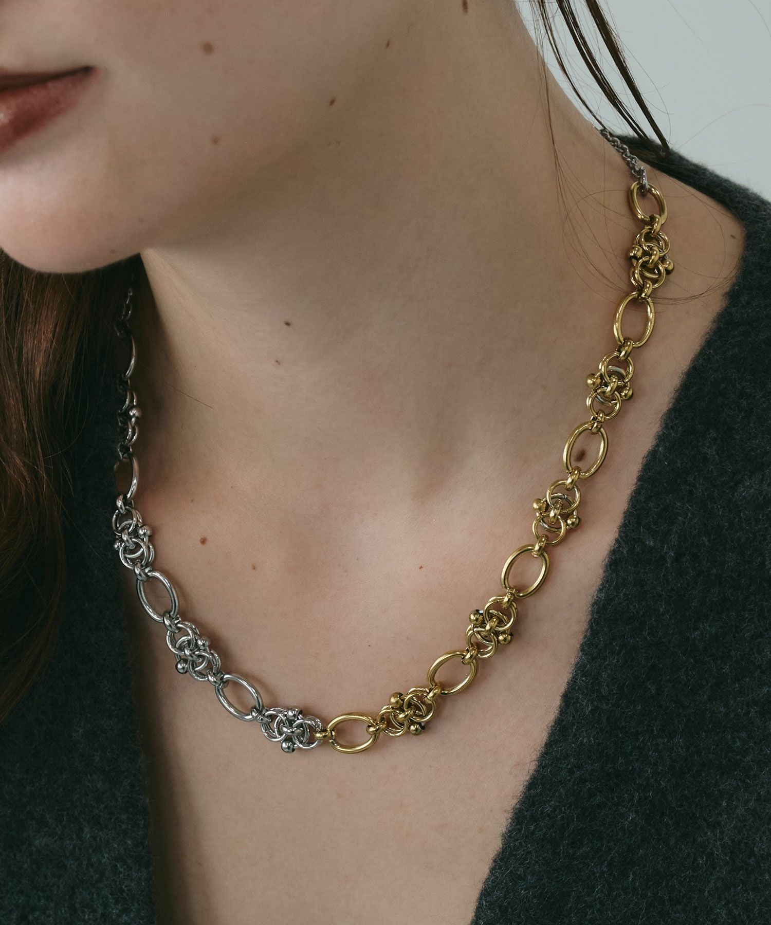 サークルチェーンネックレス【MUK lucenzio】