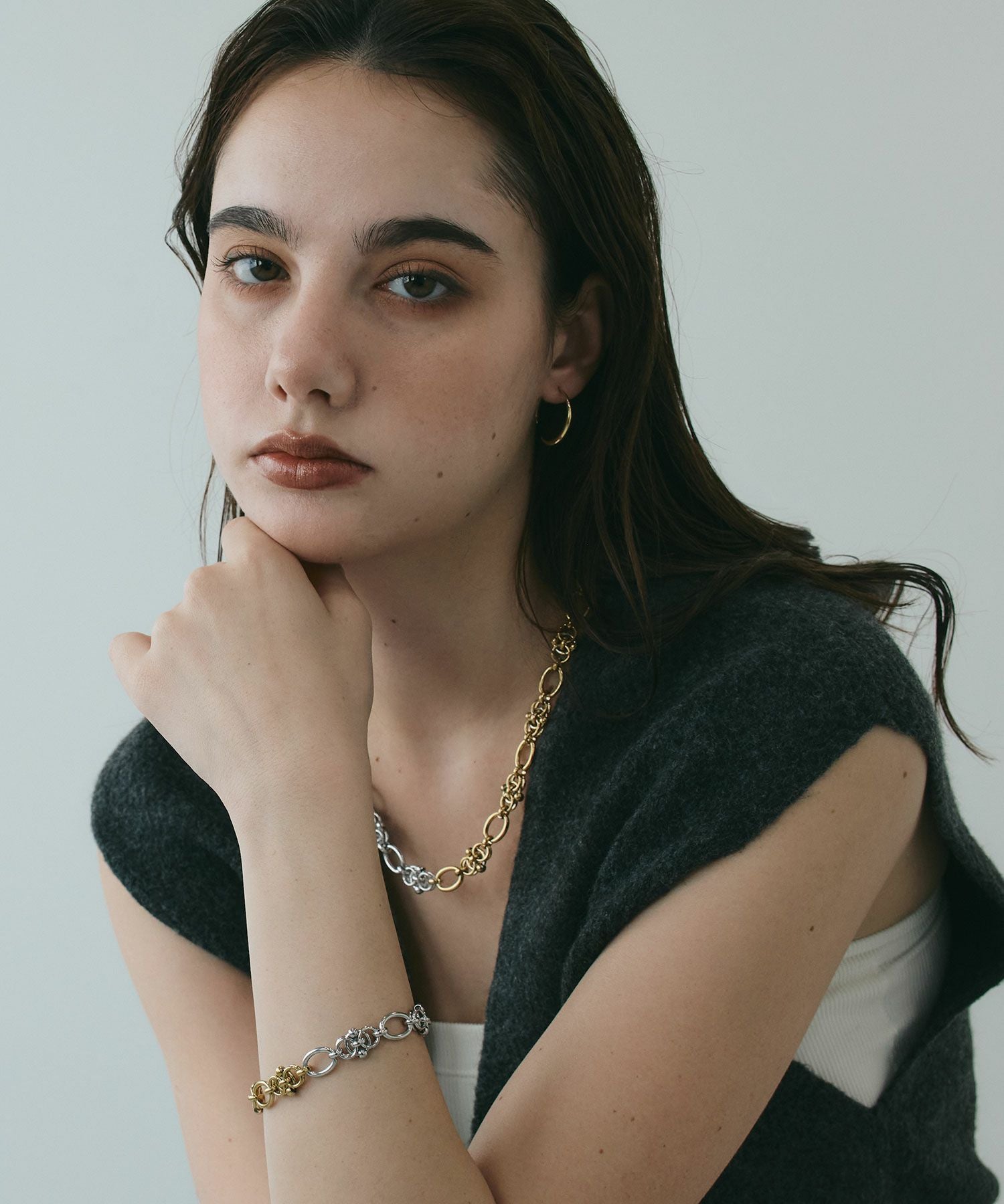 サークルチェーンネックレス【MUK lucenzio】