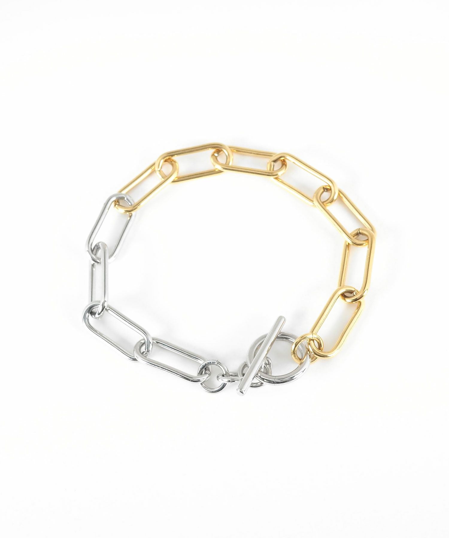 オーバルチェーンブレスレット【MUK lucenzio】