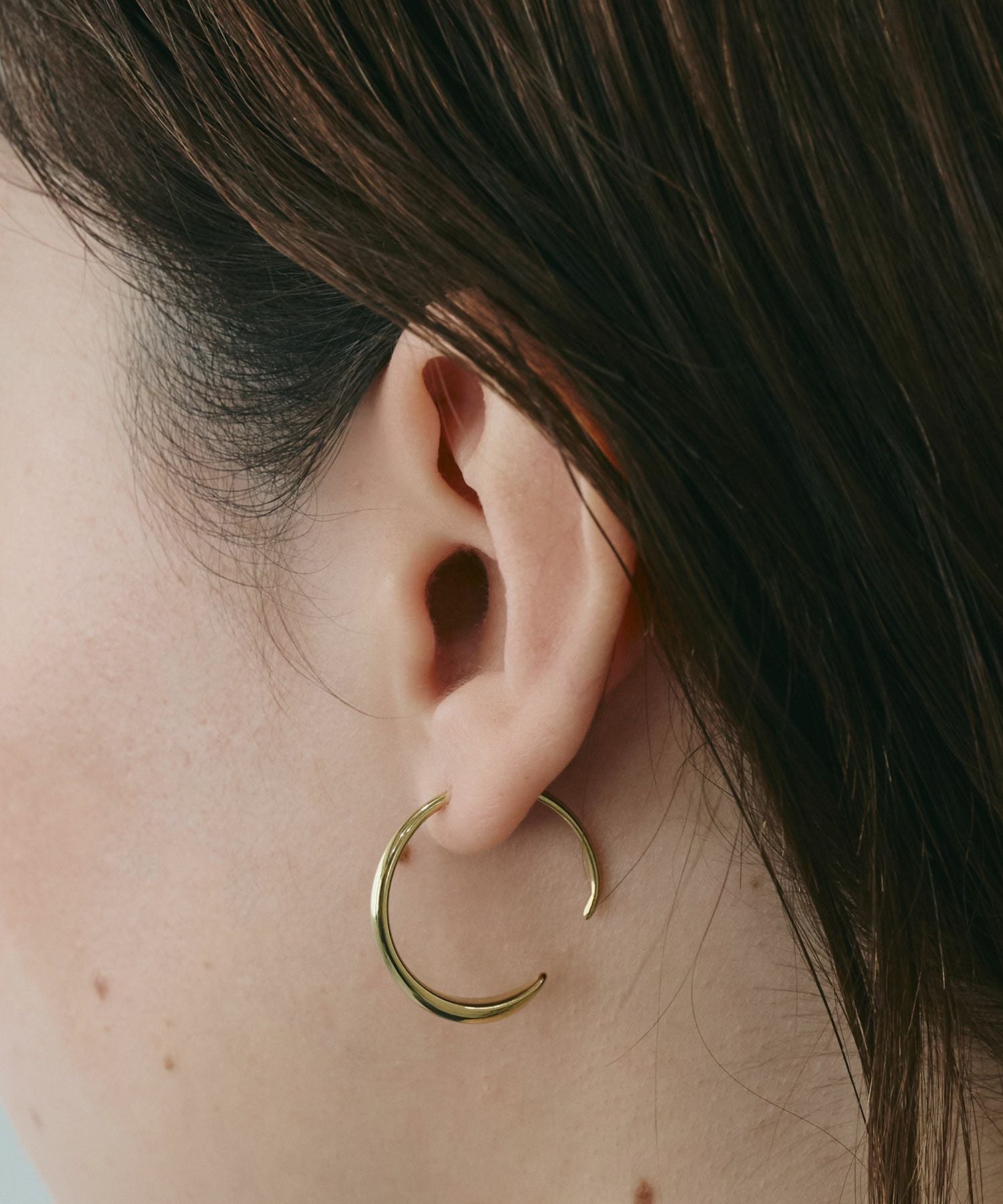 サークルフープステンレスフックピアス【MUK lucenzio】