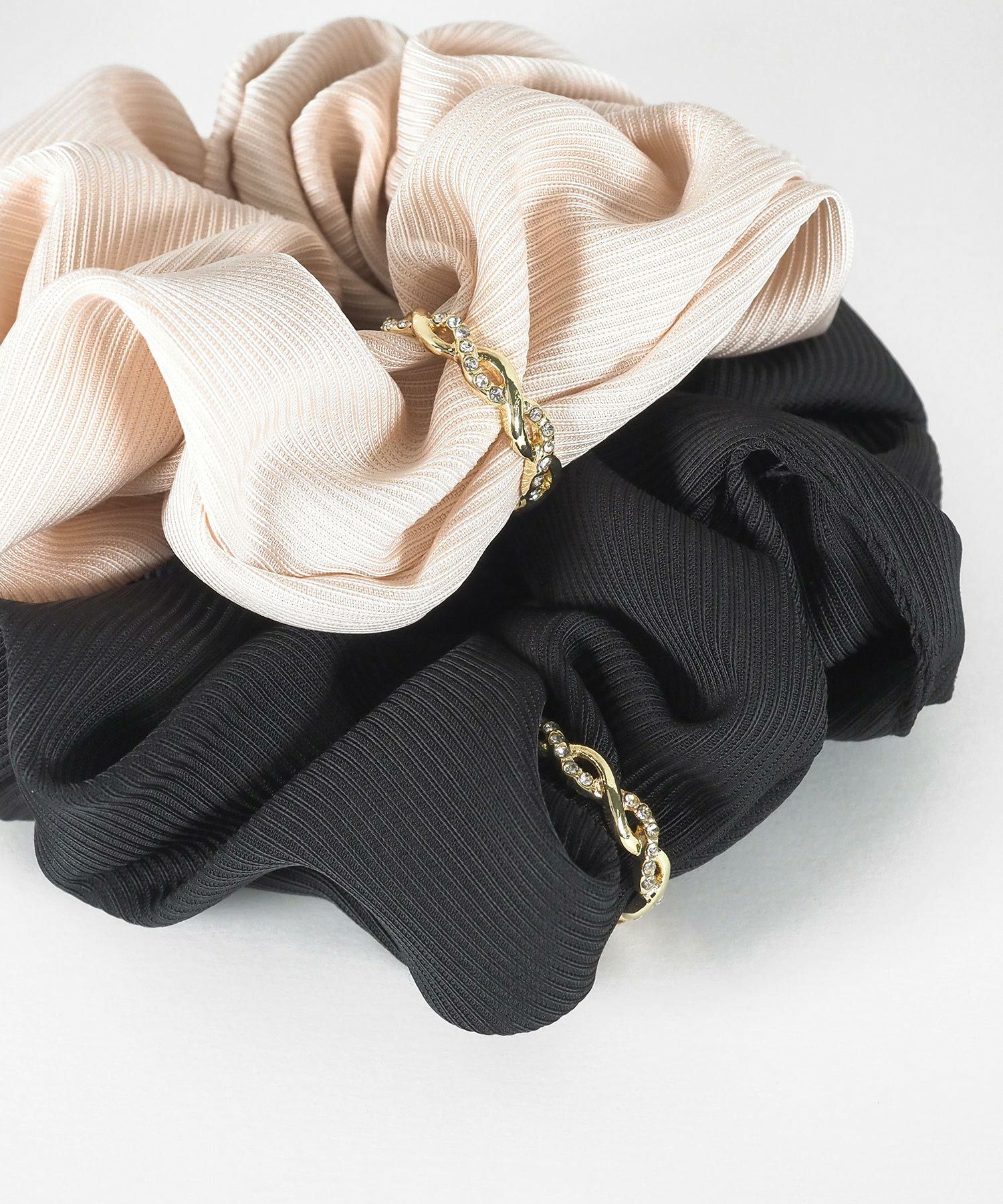 クロスビジューチャーム付きシュシュ | 【公式】MUK ONLINE SHOP｜人気