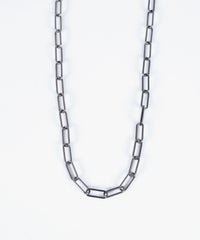 ペーパークリップチェーンネックレス