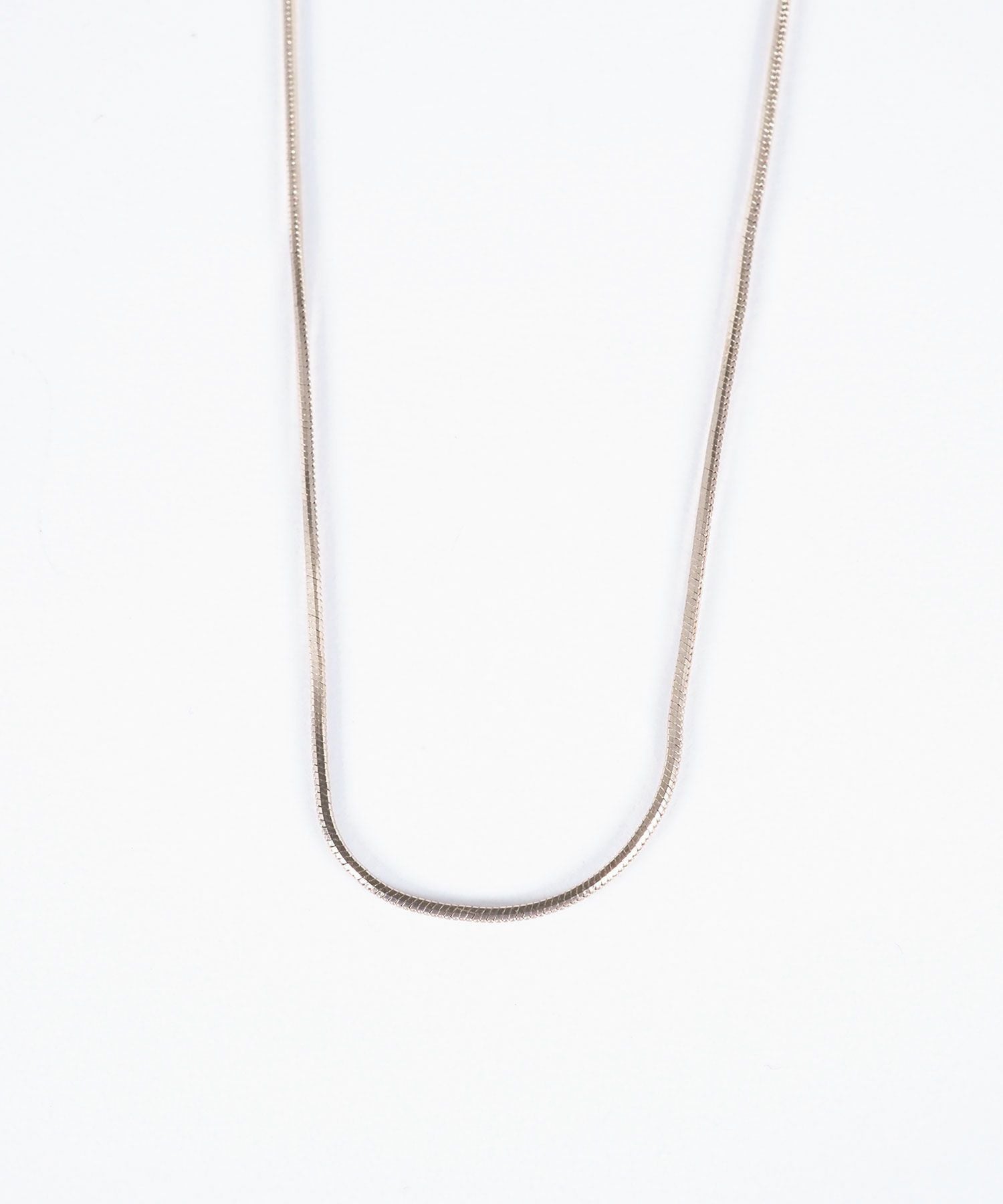 スネークスリムネックレス