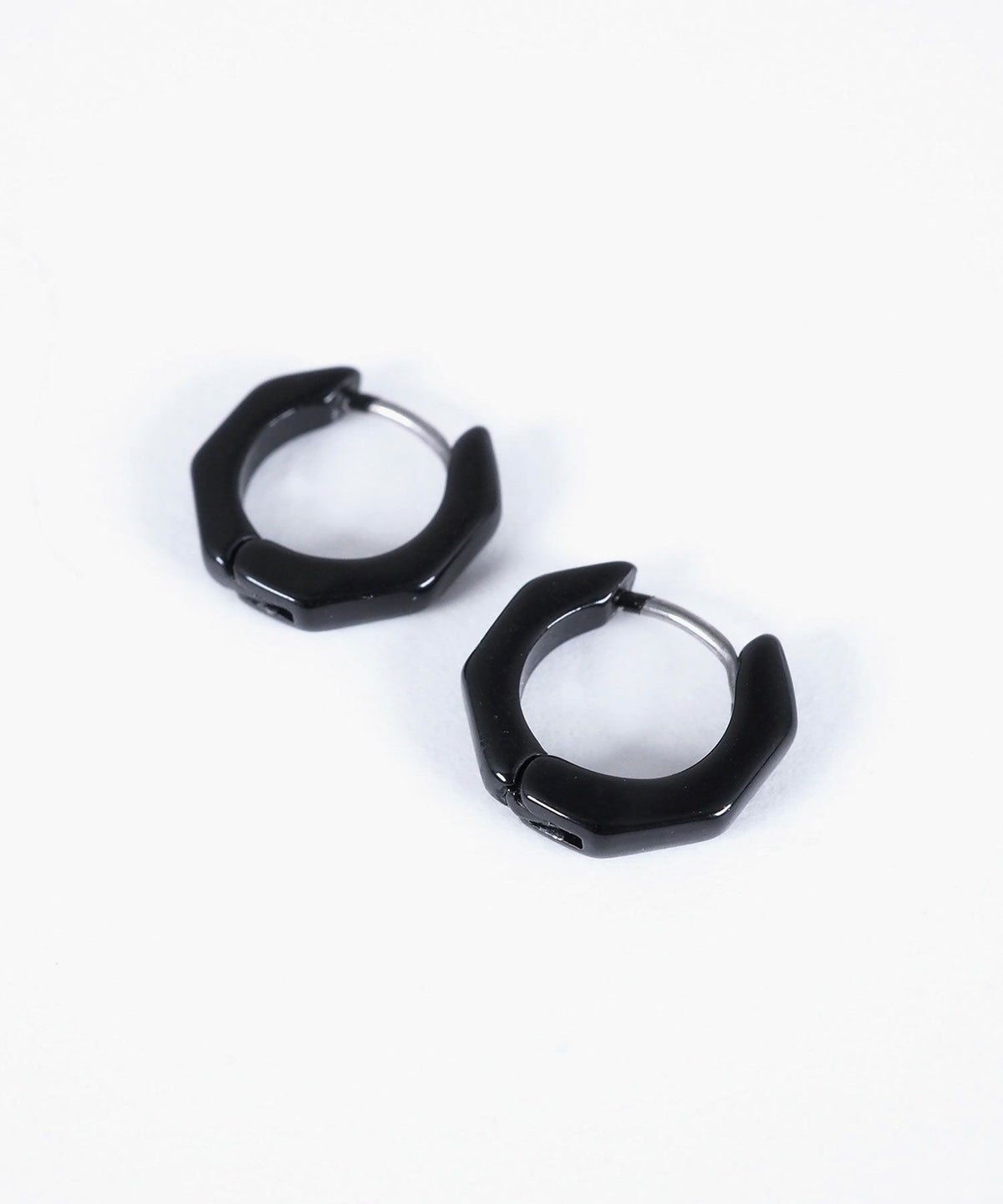 オクタゴンワンタッチステンレスポストピアス