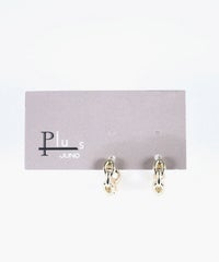 チェーンワンタッチステンレスポストピアス