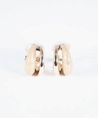 ルーチェメタルクリップイヤリング