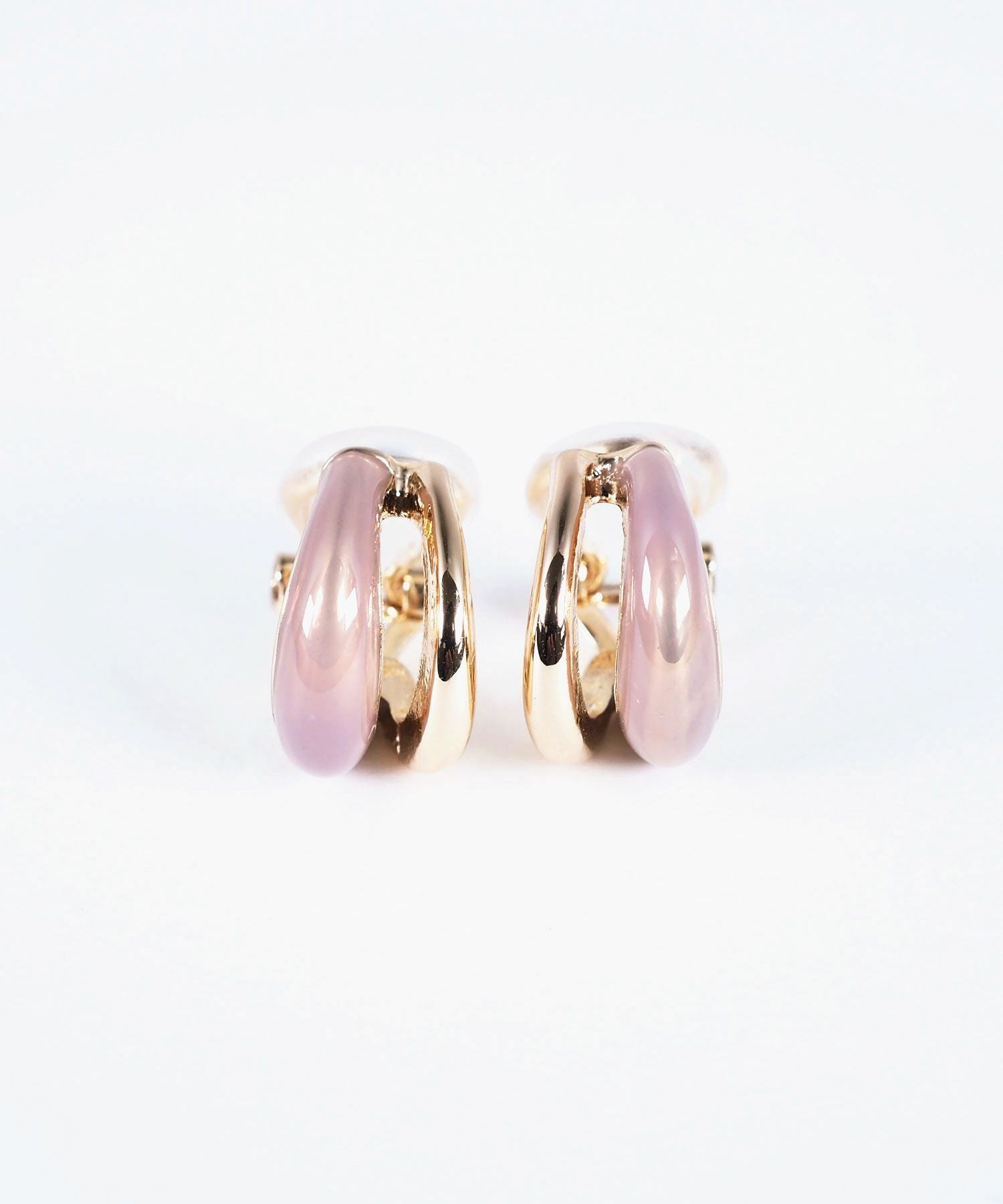 ルーチェメタルクリップイヤリング