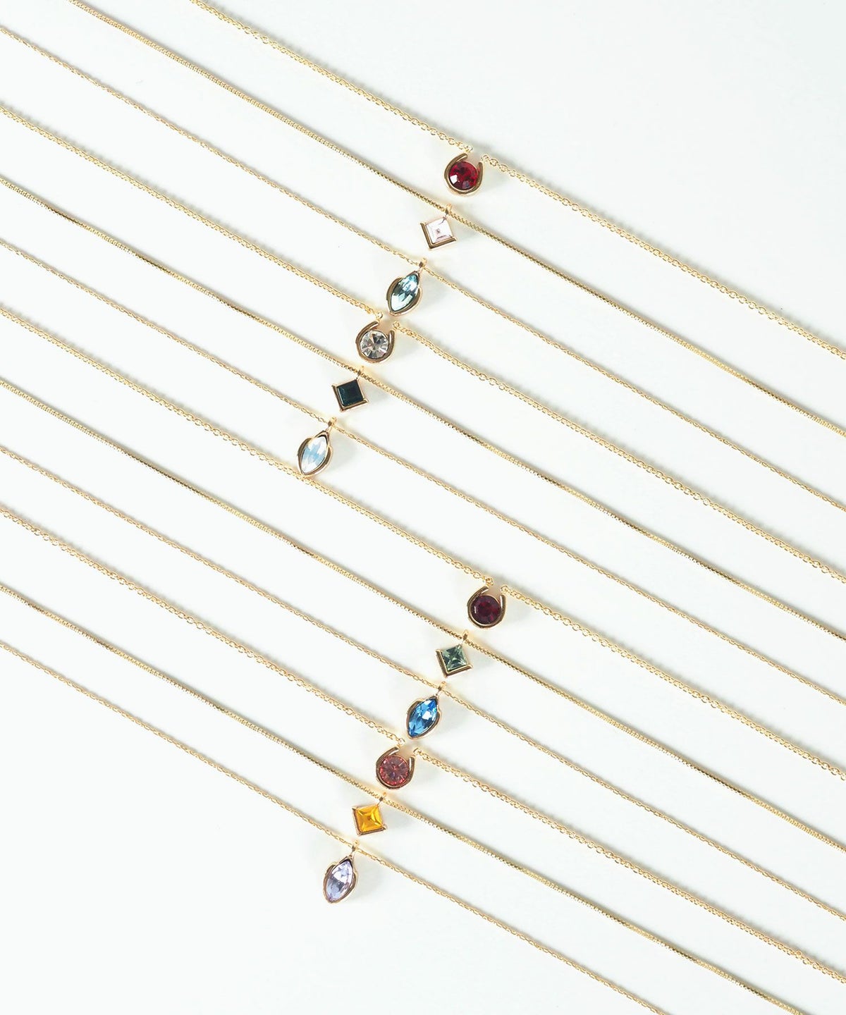 誕生石ネックレス＆リングセット