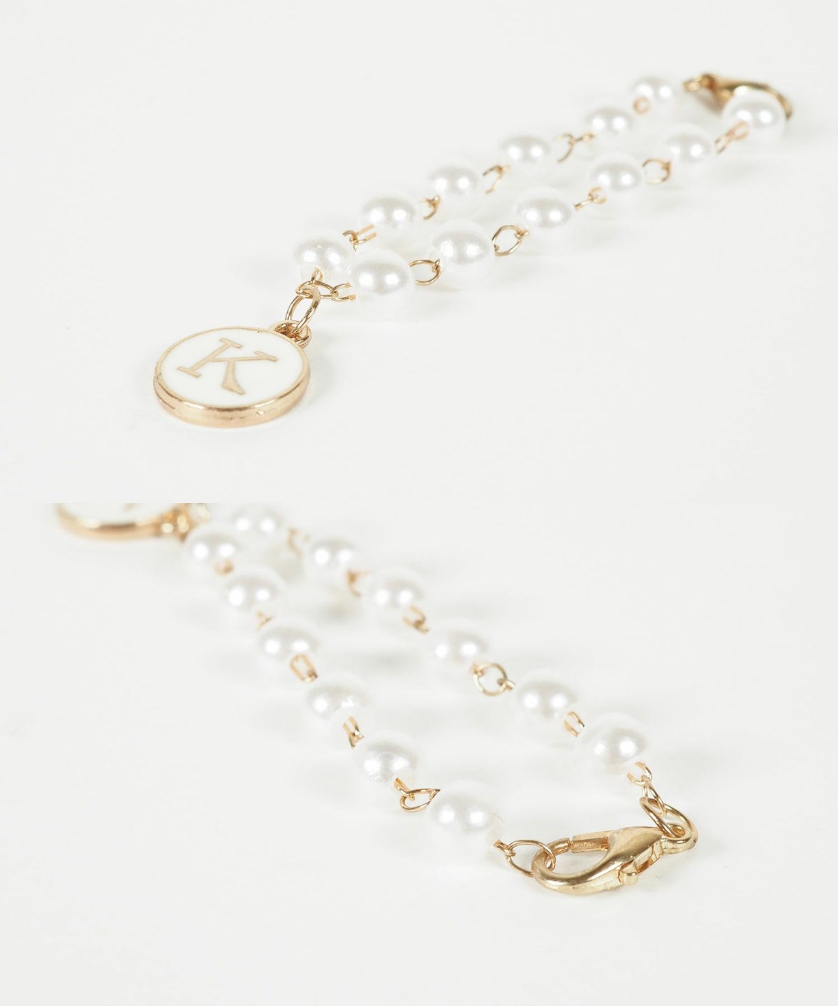 ぬいぐるみ用イニシャルネックレス