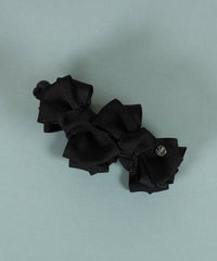 グログランミニリボンバナナクリップ【JUNO PREMIUM】