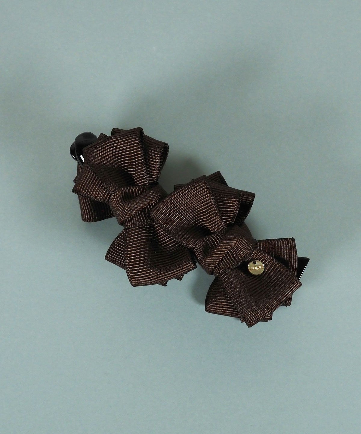 グログランミニリボンバナナクリップ【JUNO PREMIUM】