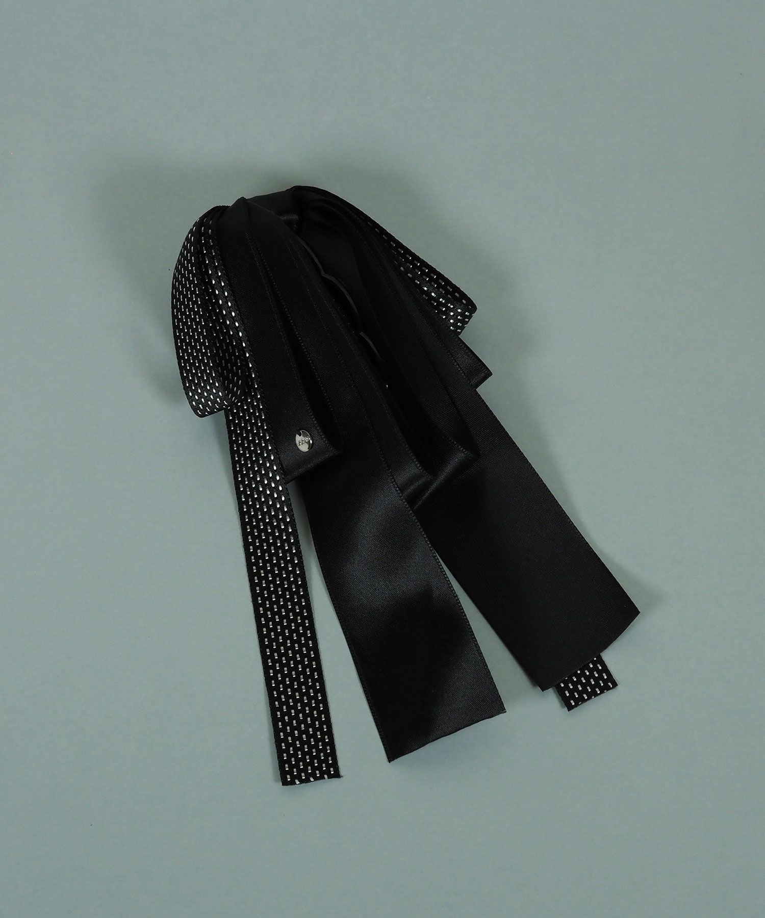 サテンロングリボンバナナクリップ【JUNO PREMIUM】