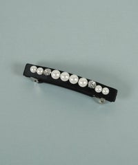 パールビジューラインバレッタ【JUNO PREMIUM】