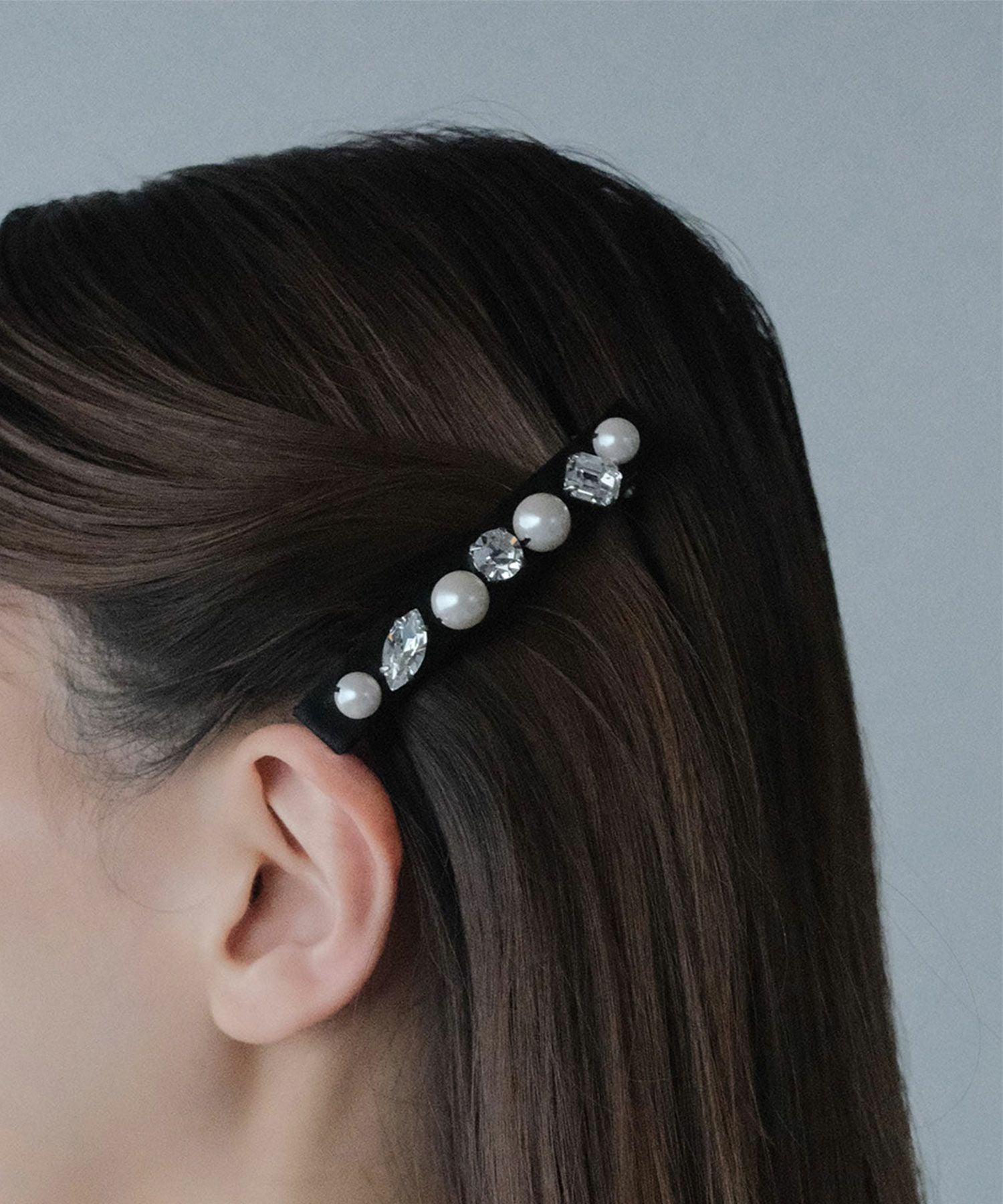 パールビジューバレッタ【JUNO PREMIUM】