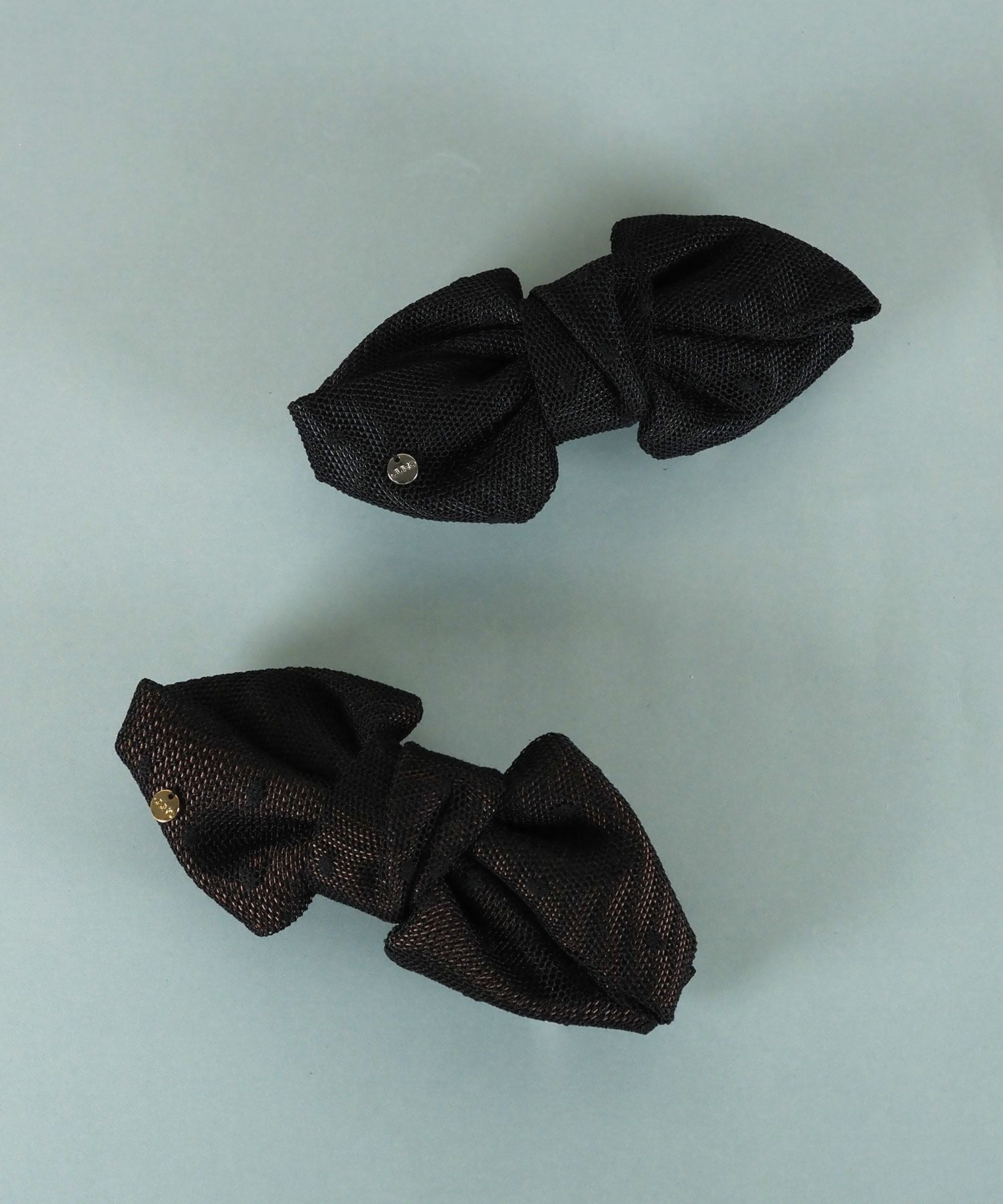 ドットチュールリボンバレッタ【JUNO PREMIUM】