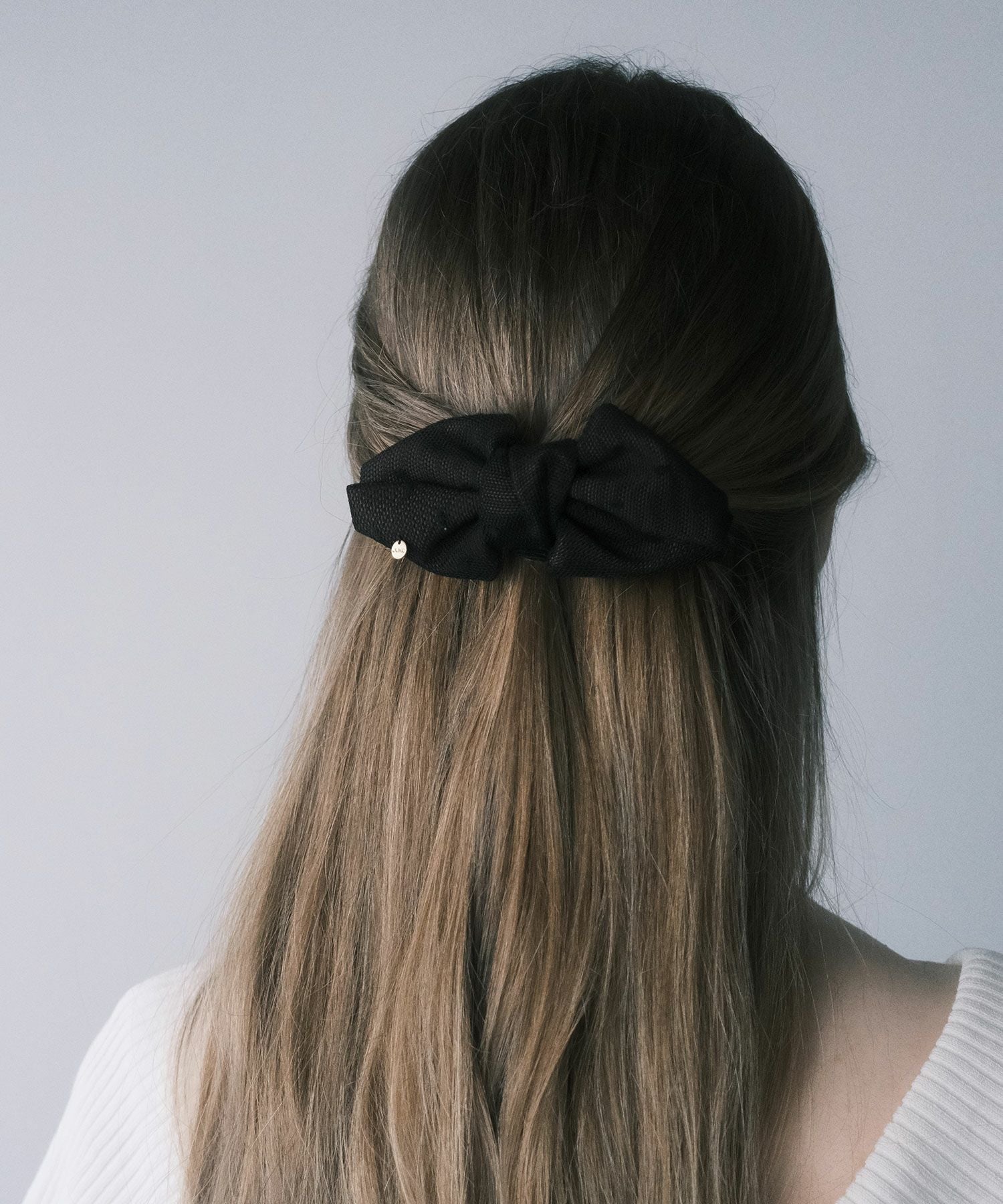 ドットチュールリボンバレッタ【JUNO PREMIUM】