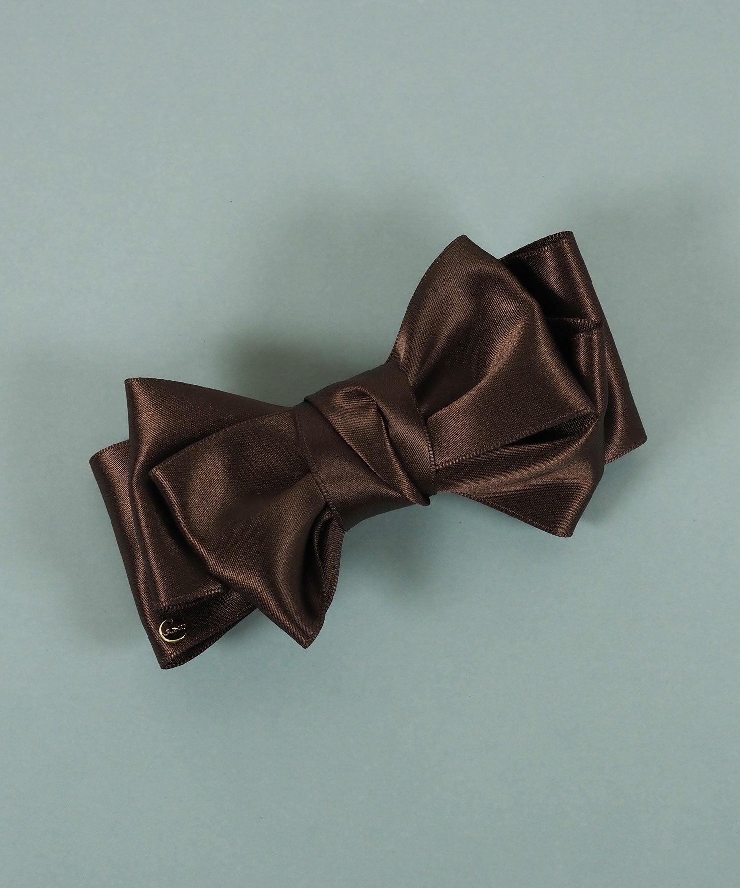 サテンリボンバレッタ【JUNO PREMIUM】