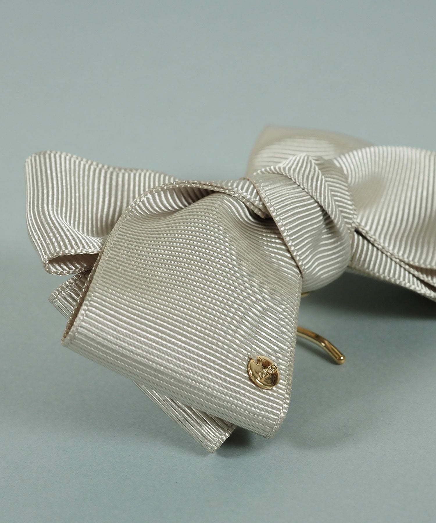 グログランリボンポニーフック【JUNO PREMIUM】