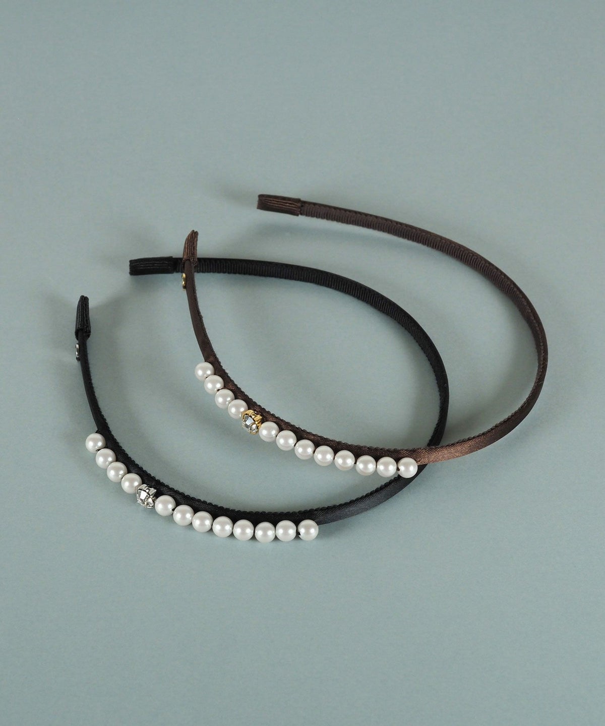 パールビジュースリムカチューシャ【JUNO PREMIUM】