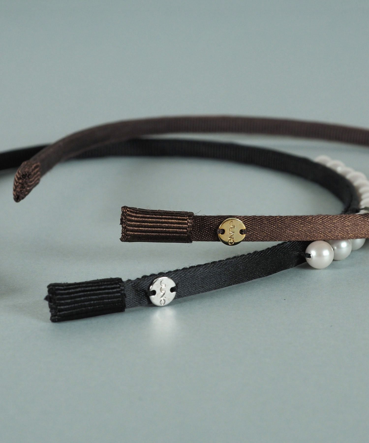 パールビジュースリムカチューシャ【JUNO PREMIUM】