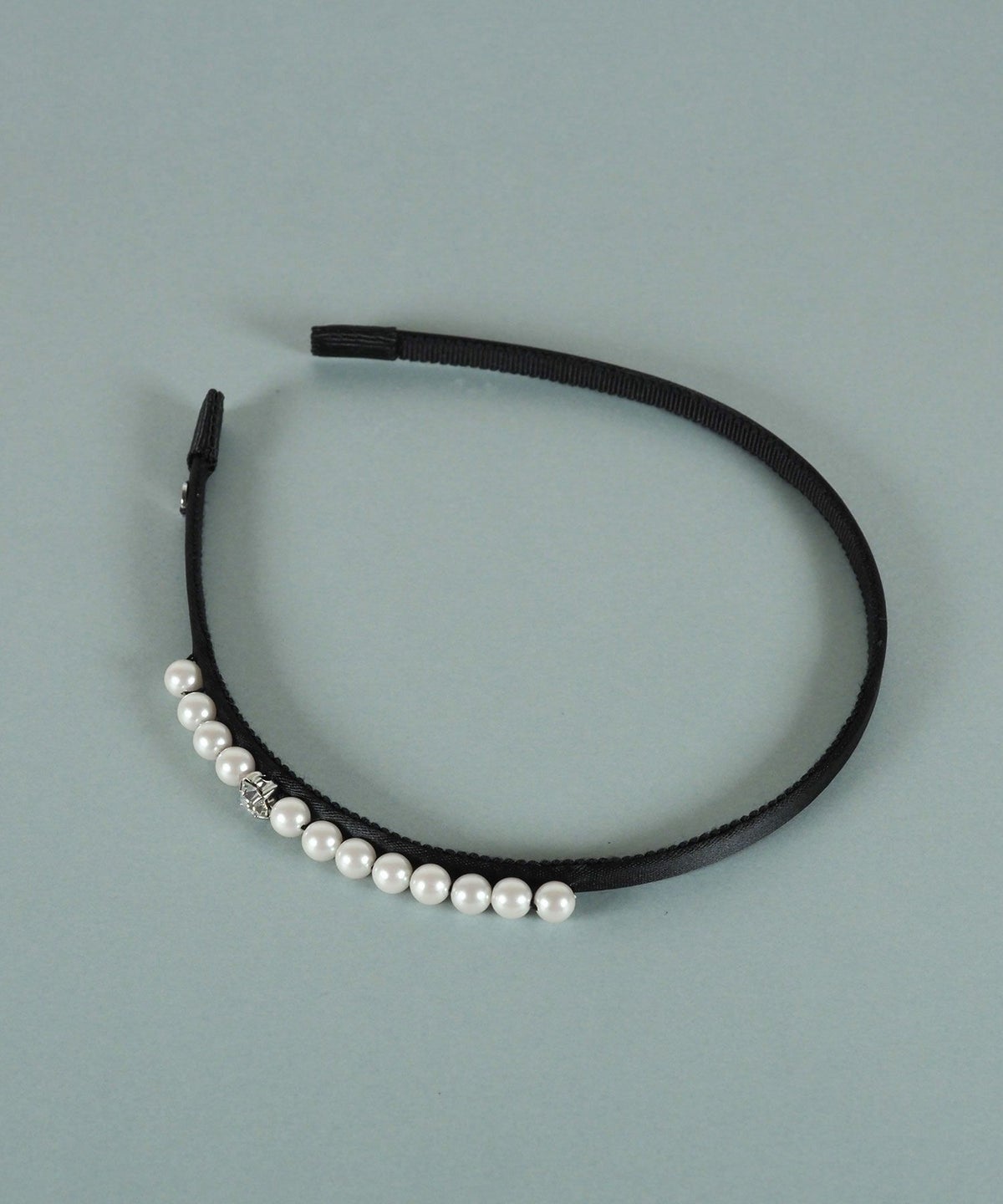 パールビジュースリムカチューシャ【JUNO PREMIUM】