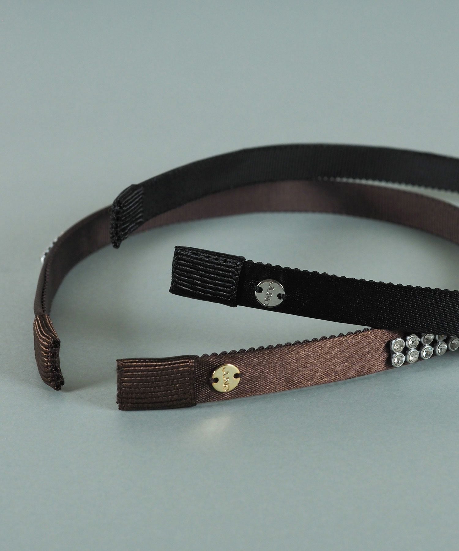 ラインストーンスリムカチューシャ【JUNO PREMIUM】