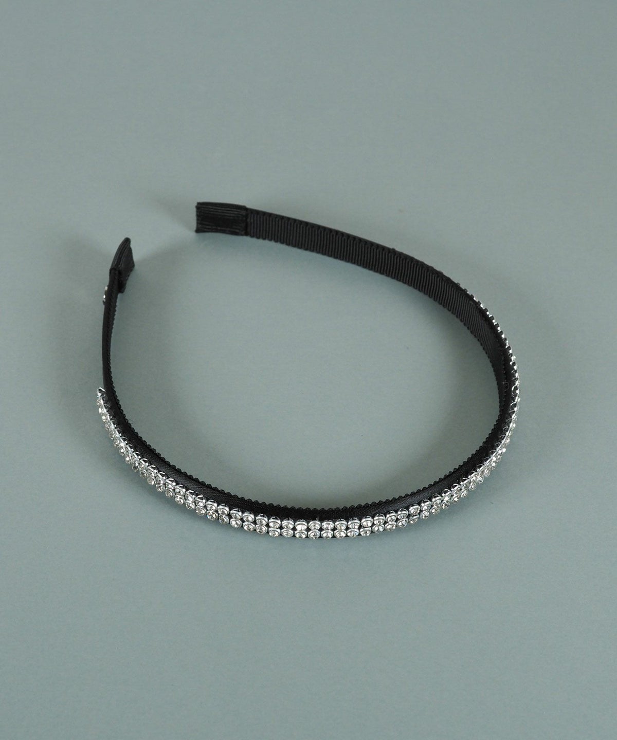 ラインストーンスリムカチューシャ【JUNO PREMIUM】