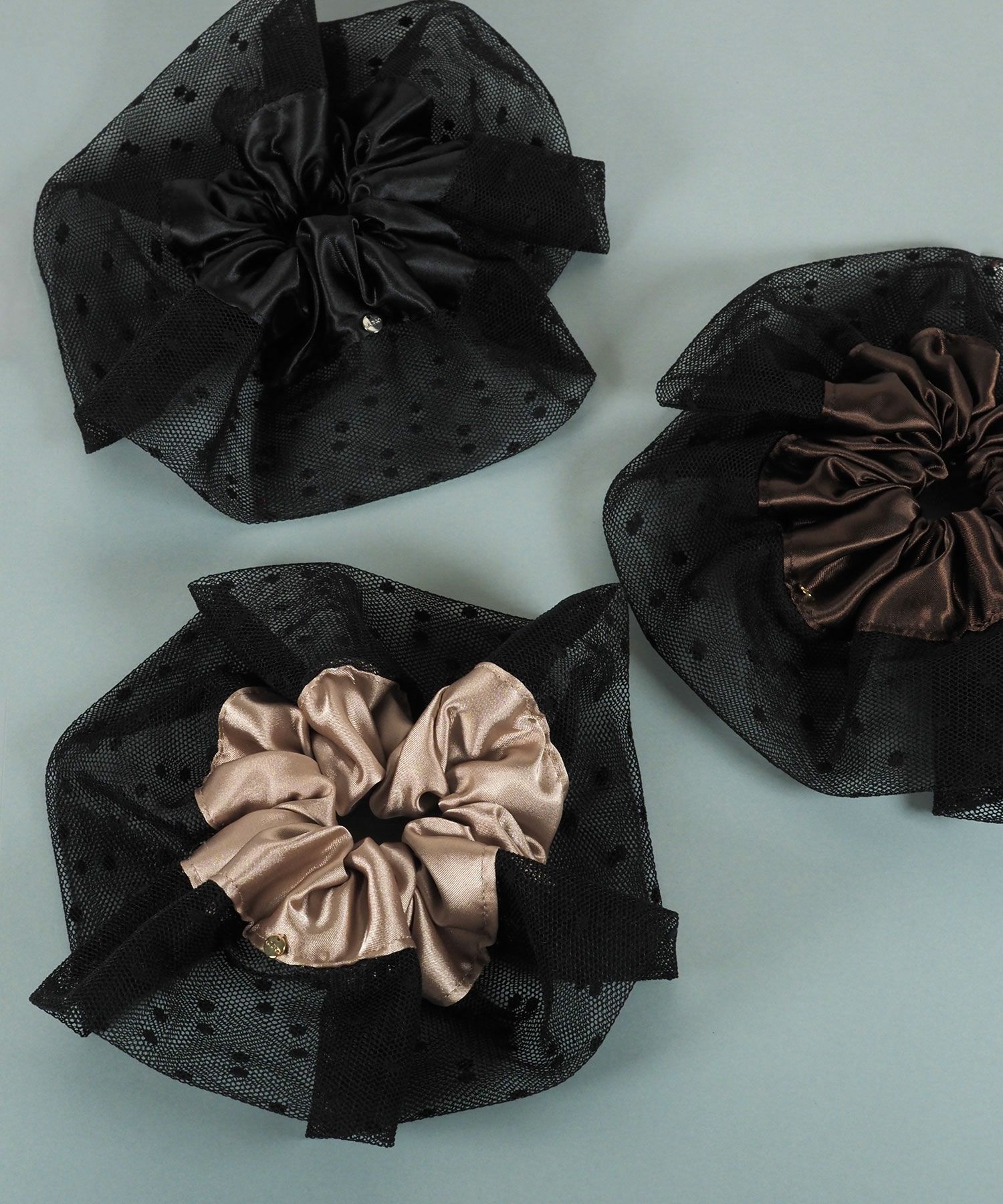 ドットチュールサテンビッグシュシュ【JUNO PREMIUM】 | 【公式】MUK