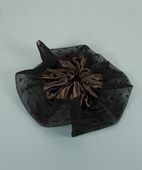 ドットチュールサテンビッグシュシュ【JUNO PREMIUM】