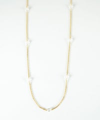 ストーンステーションネックレス【MUK blossom stone】