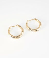 ニュアンススプリングフープピアス