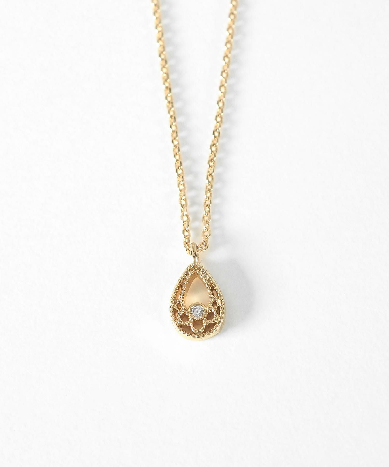 ドロップレースプチペンダント