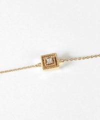 スクエアフレームブレスレット