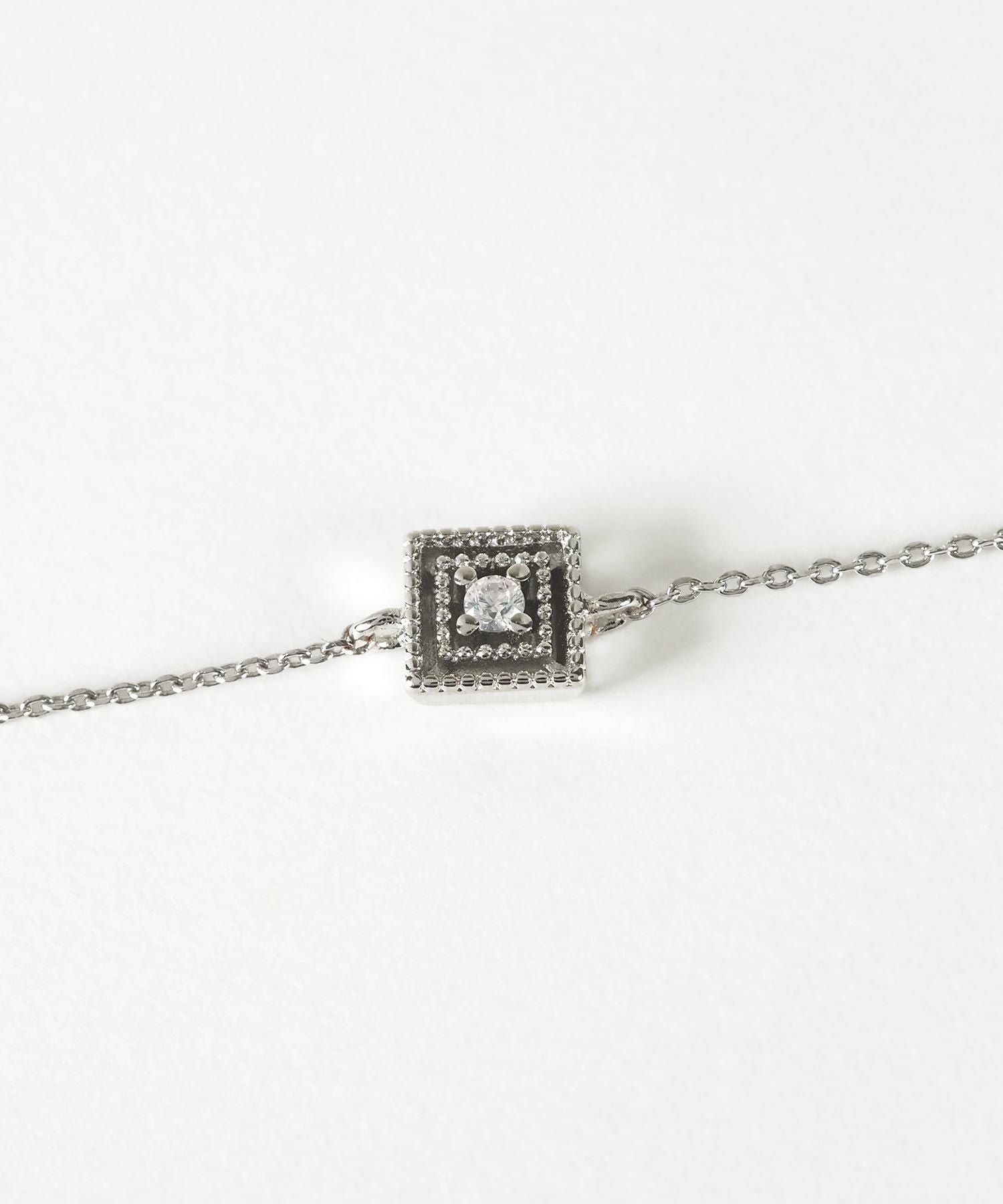 スクエアフレームブレスレット