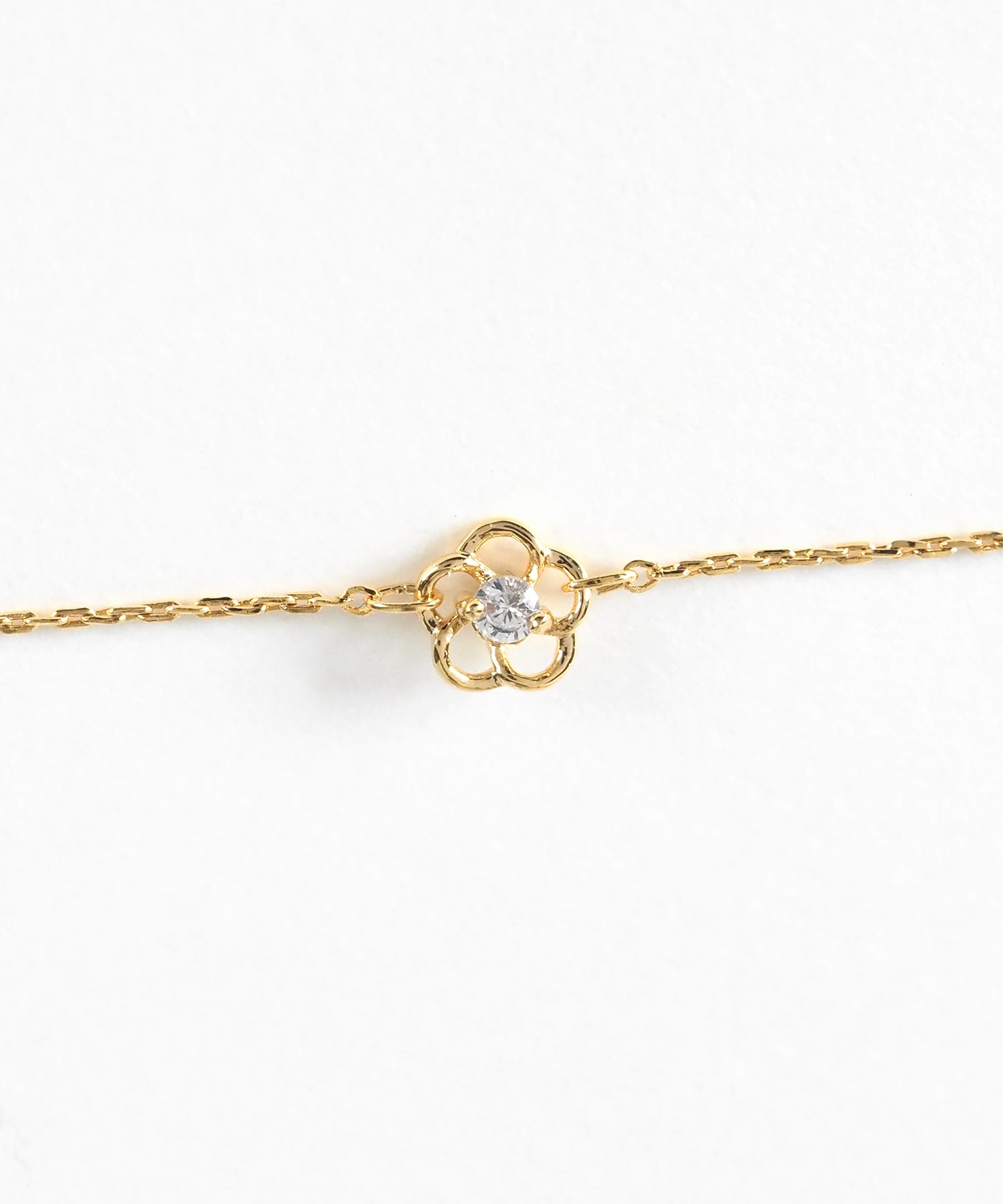 フラワーラインブレスレット