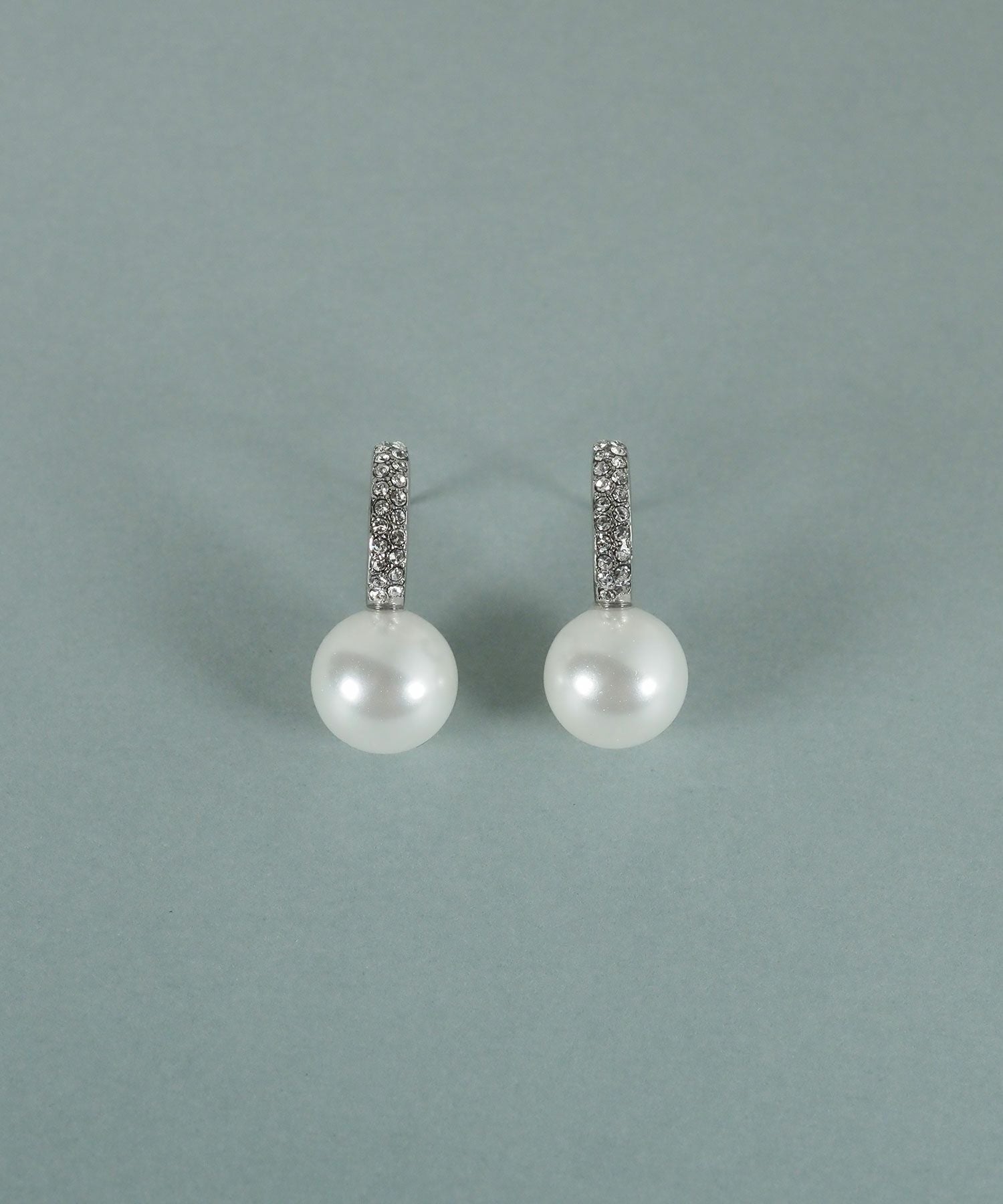 貝パールラインパヴェピアス【JUNO PREMIUM】