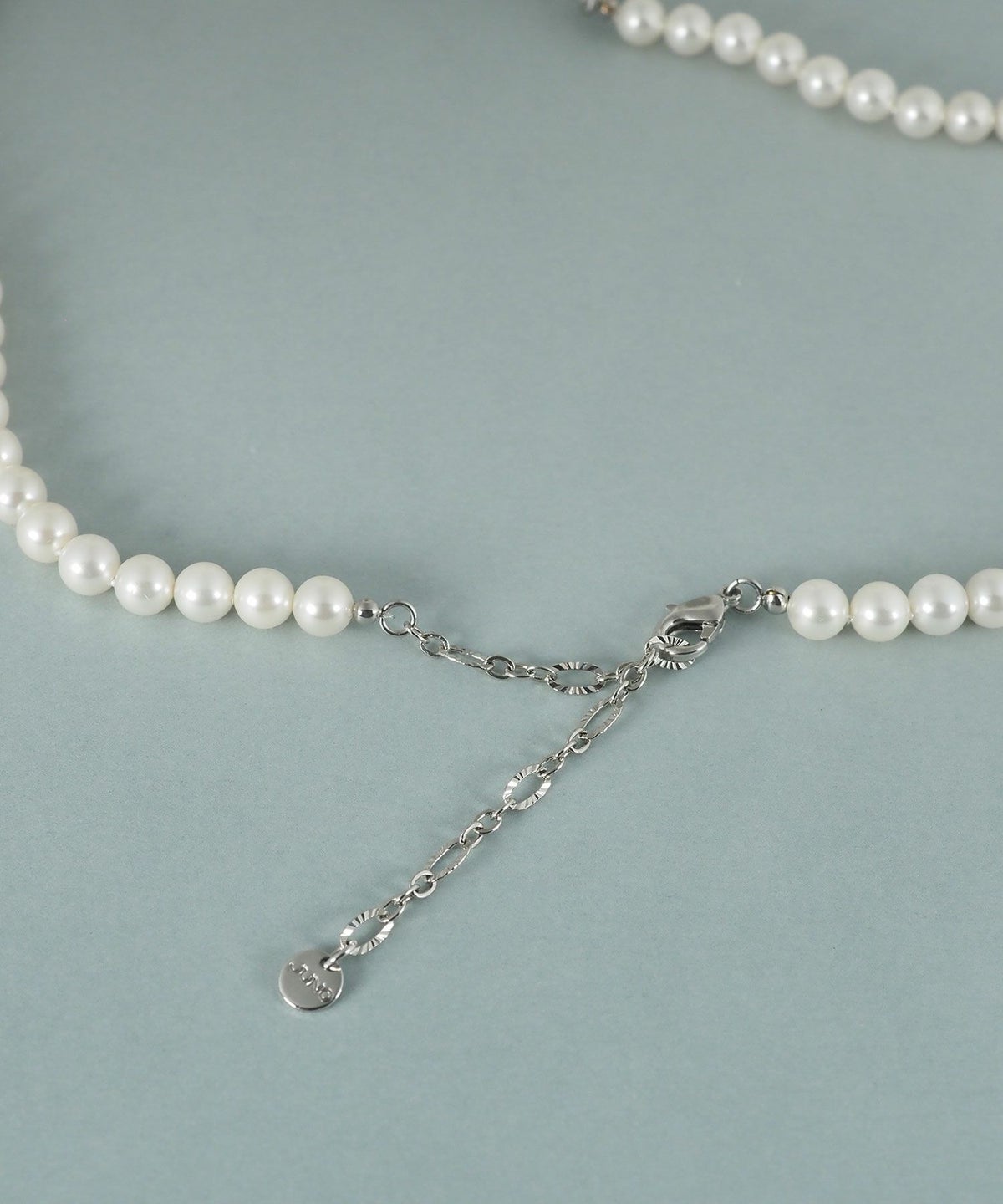 貝パールレースネックレス