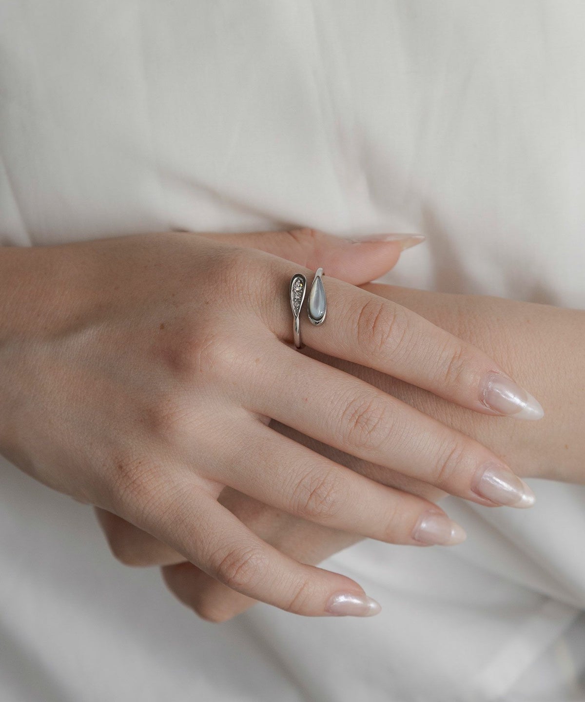 ドロップパールブランリング【JUNO PREMIUM】