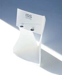 プチハートピュアチタンポストピアス【ISS】
