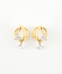 ピュアドロップラウンドメタルイヤリング