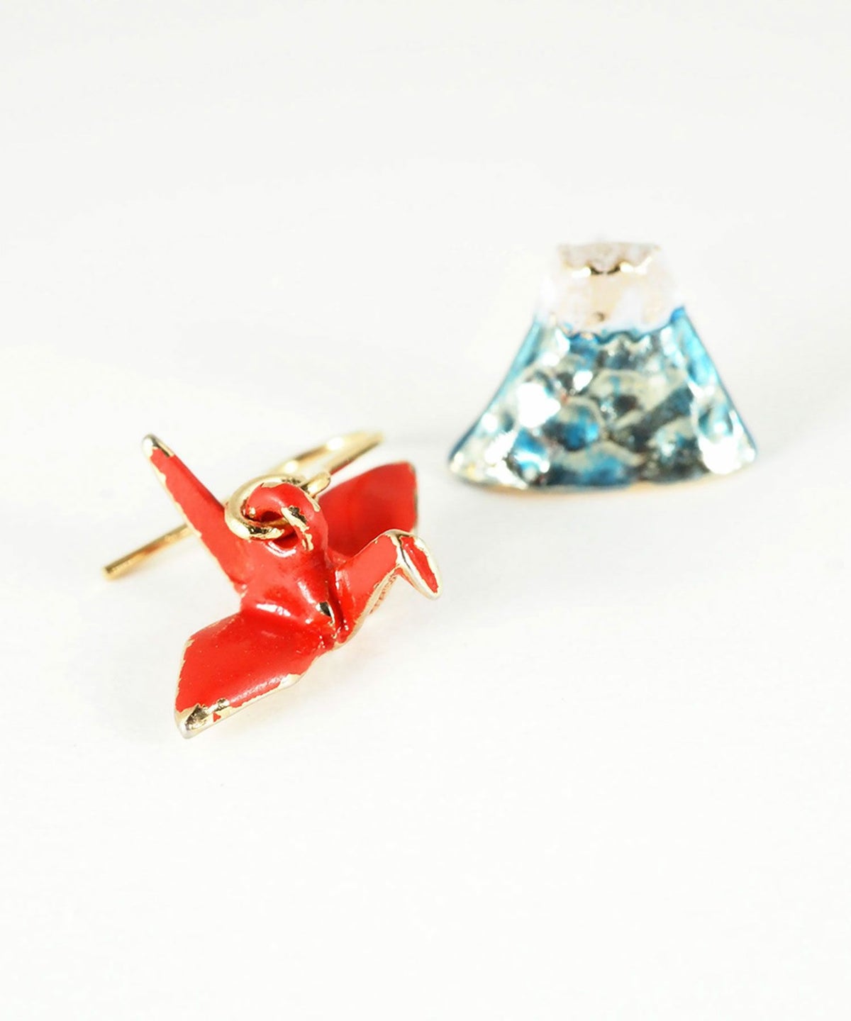 富士＆鶴ピアス