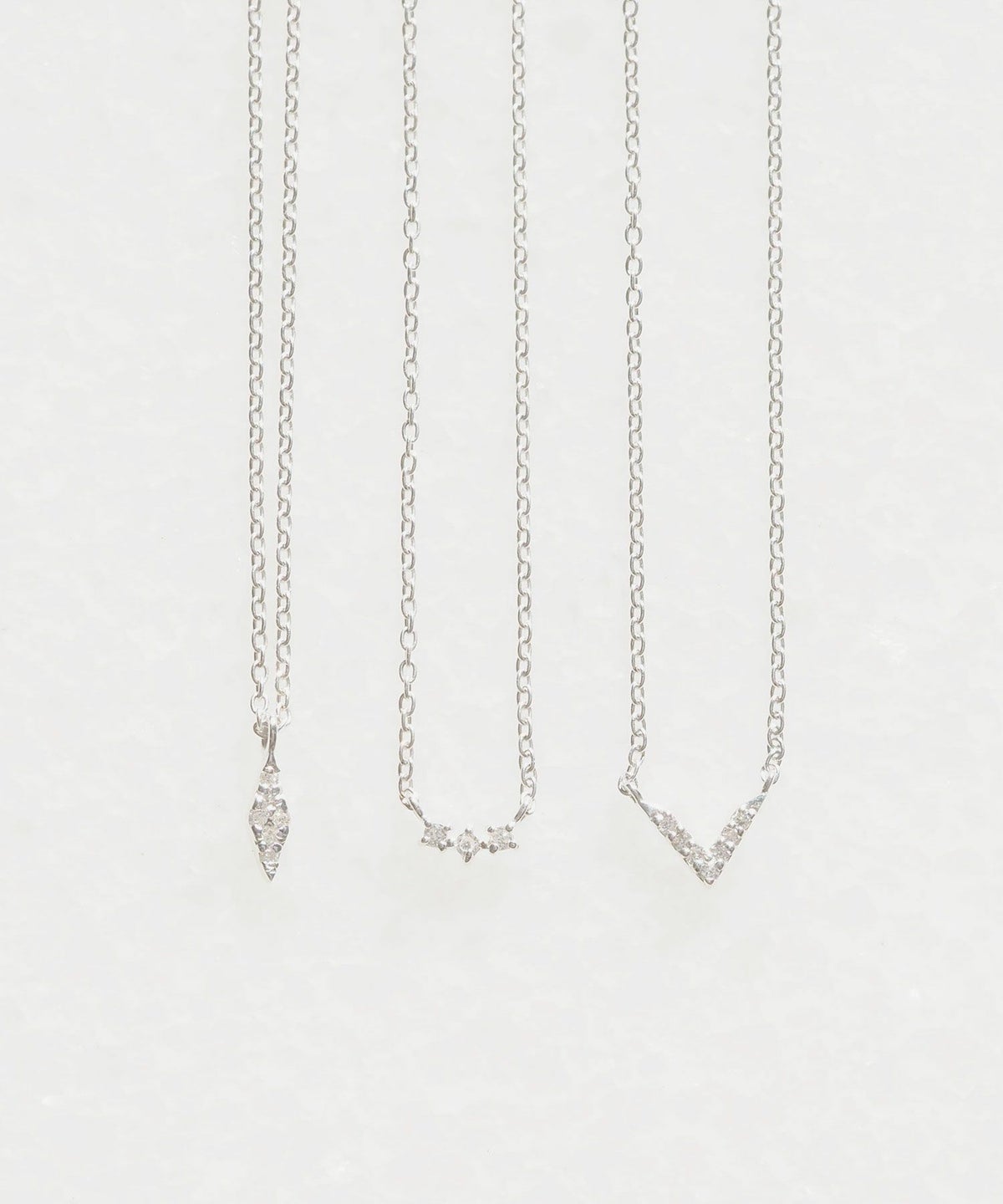 [SV925]ランバスメレダイヤモンドプチペンダント