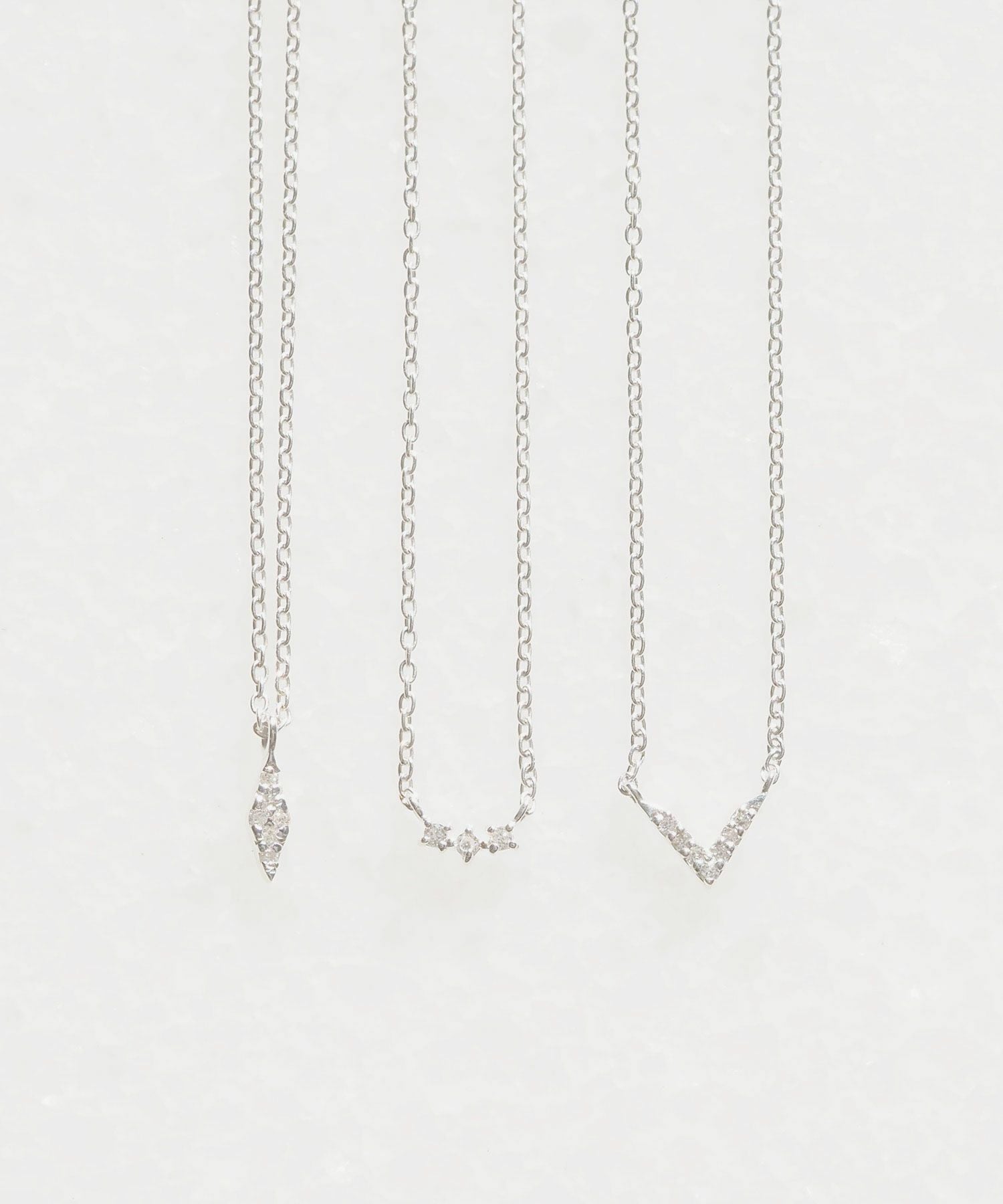 [SV925]ランバスメレダイヤモンドプチペンダント