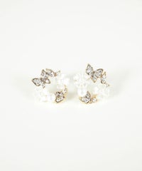 フラワーリースピアス