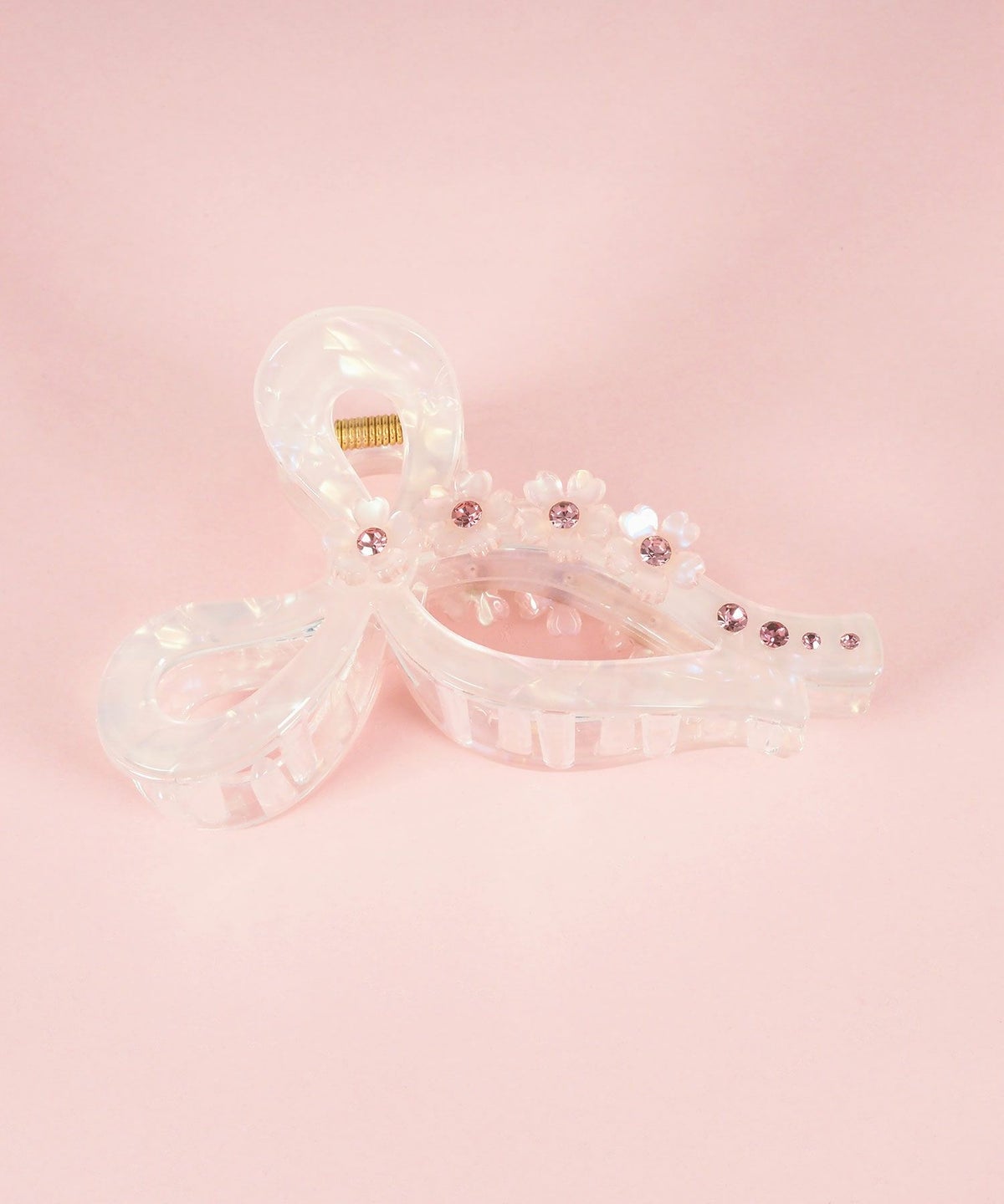 SAKURAオーロラリボンバンスクリップ