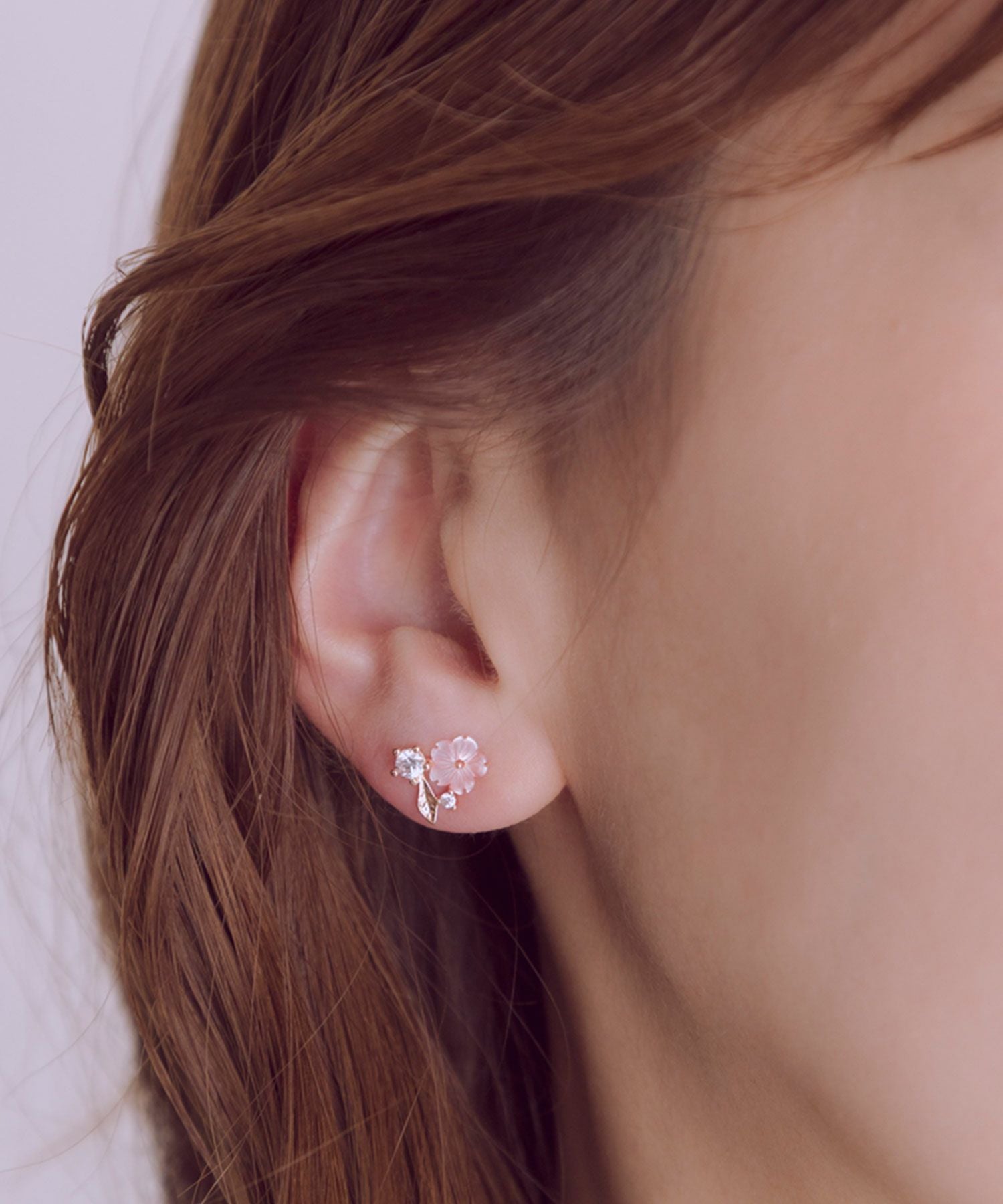 サクラビジューステンレスセットピアス | 【公式】MUK ONLINE SHOP