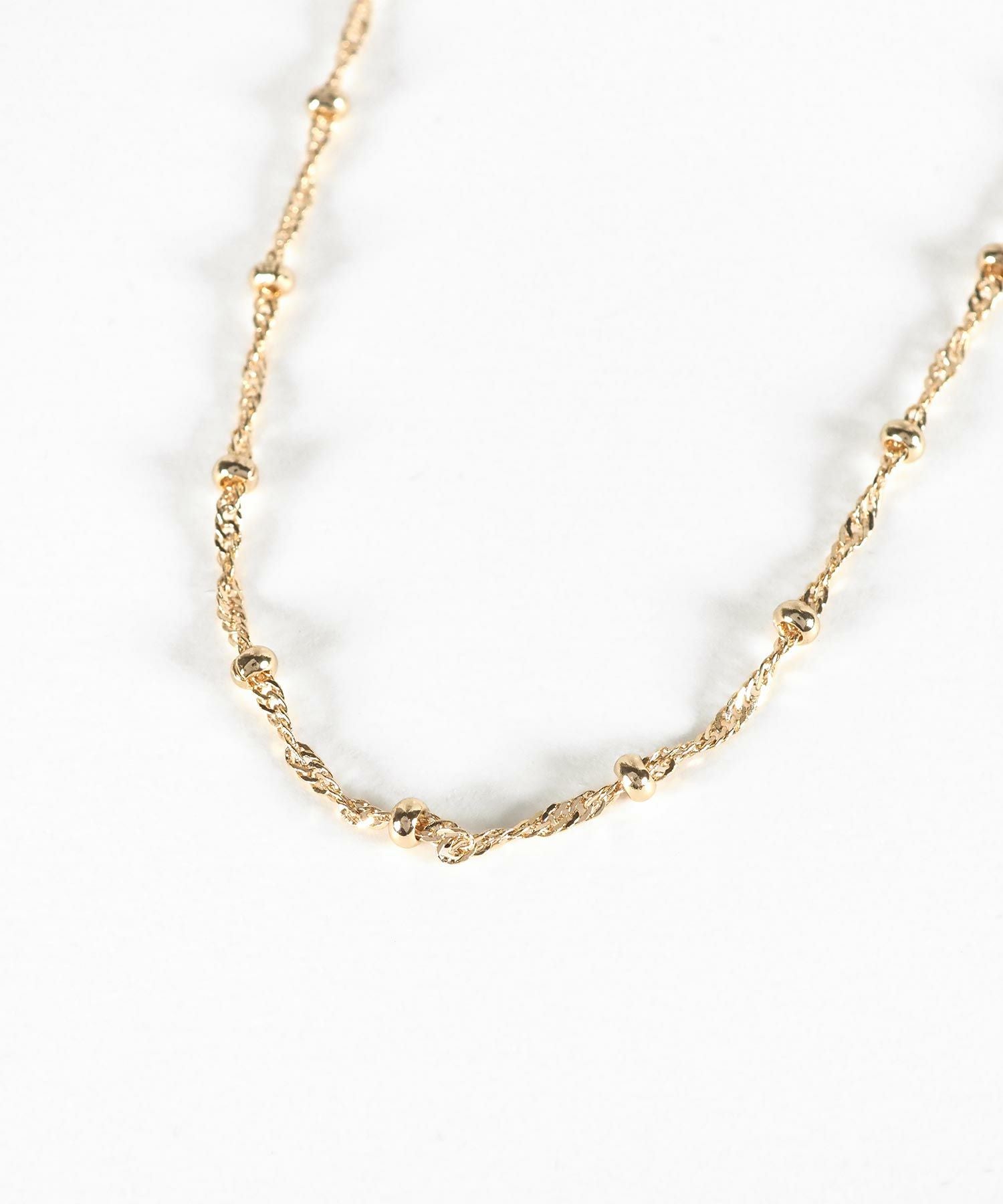 ステーションチェーンマグネットネックレス