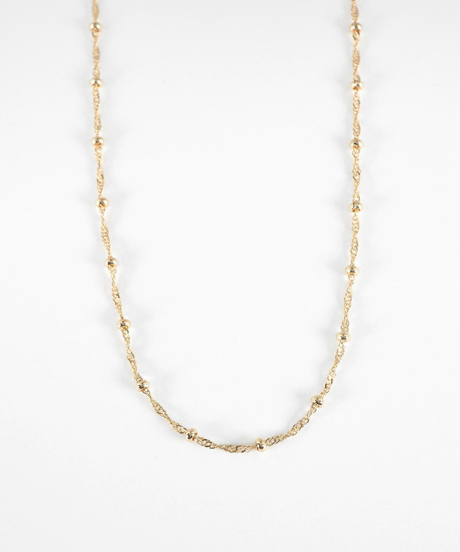 ステーションチェーンマグネットネックレス