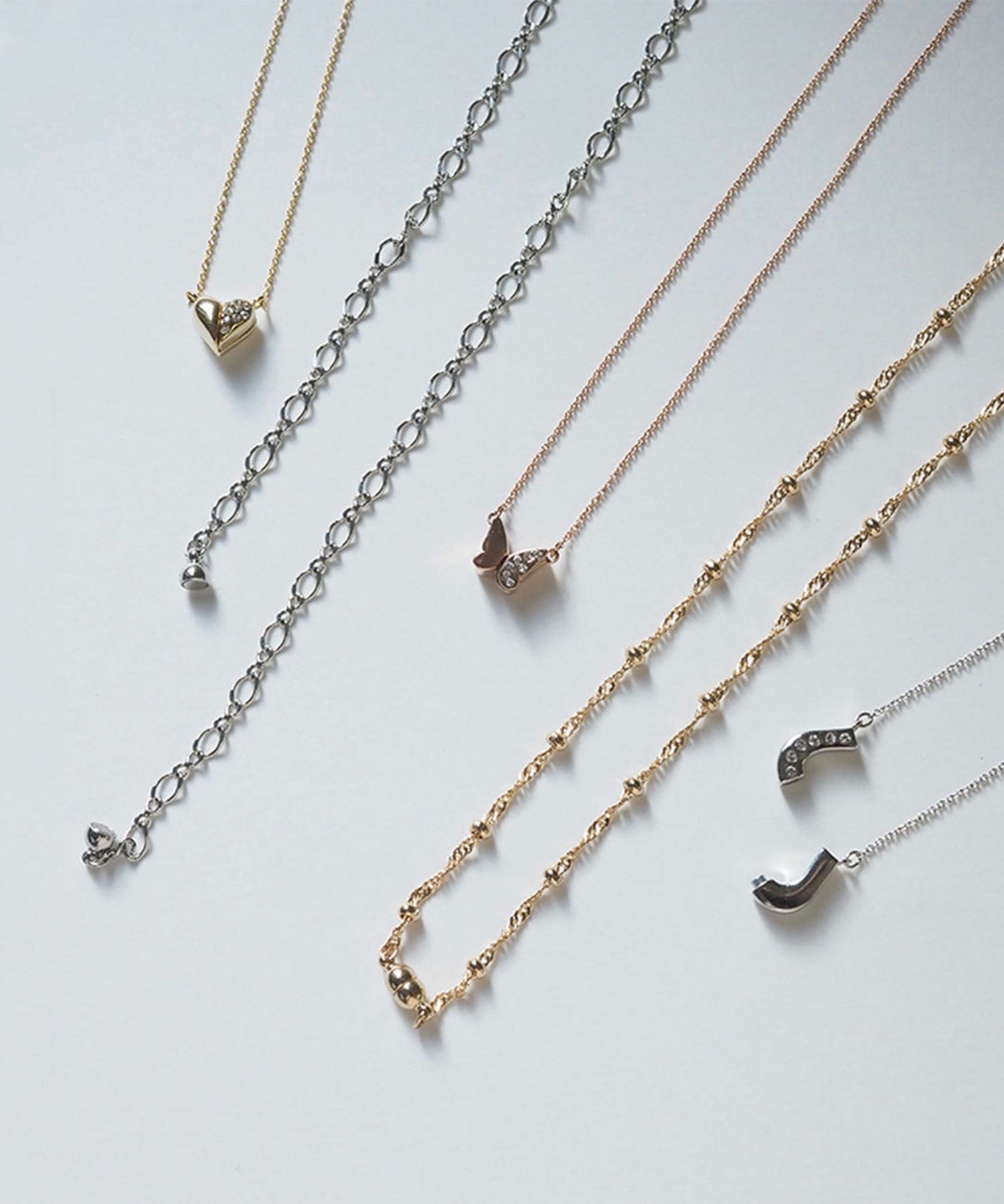 ステーションチェーンマグネットネックレス